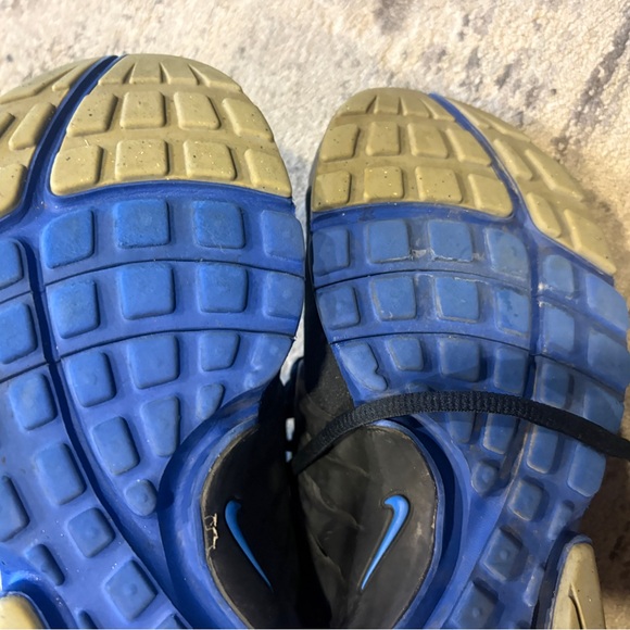 Nike Presto Kids Sneakers Black Blue Youth Size 5Y - Picture 5 of 12